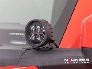 3.5-Inch Round LED Lights - Black Series - Rough Country